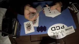 666 dark reserve and 666 blue  playing cards
