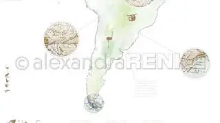 Alexandra Renke Travel Collection is now available at Annas Craft Cupboard