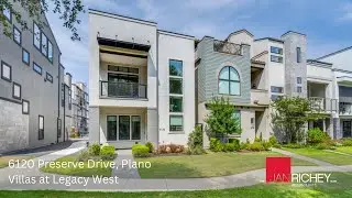 6120 Preserve Drive, The Villas at Legacy West Modern Luxury Home Tour in Plano, Texas