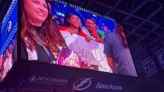 CM Punk does gender reveal at WWE Live Event 