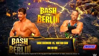 Wwe 2k25 Eddie gurrero and rob van dam bash in berlin 1 vs 1 match