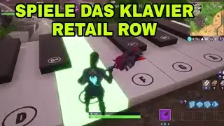 Phase 4: Spiele das Notenblatt auf dem Klavier in der n&auml;he von Retail Row