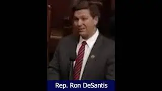 Gov. Ron DeSantis views on Term Limits while a U.S. Rep