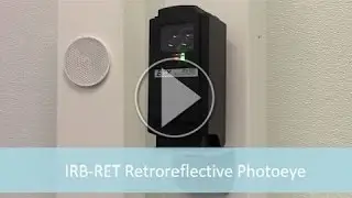 Фотоэлектрический глазок IRB-RET с обратным отражением - UL325-2016 с 5 методами мониторинга