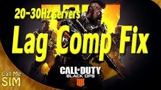 Black Ops 4 Lag Comp Fix Guide | 20-30Hz Servers | BO4 Netduma Settings