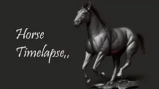 Horse Time-lapse(sculpting)