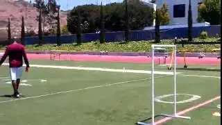 Jerome Simpson Showing Off His Great Athleticism