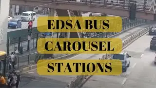 Edsa Bus Carousel Stations from Monumento to Roosevelt