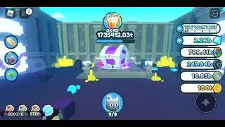 Unlocked 1b Rainbow Coins area(Pixel Vault) | Pet Simulator X