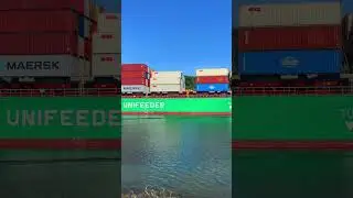Container Feeder Elbinsel IMO 9977426 #schiffe #cargo #ship #cargoship #containership