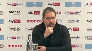 Marti Cifuentes bemoans yet another Leicester defeat at Coventry | FULL press conference 