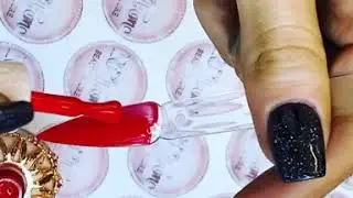 Ri'Glam Gel Polish Application ONE COAT!
