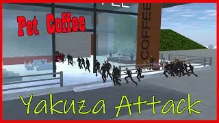 Yakuza And the Pet Coffee || SAKURA School Simulator