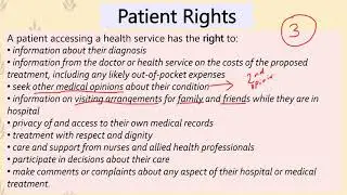 10.5 - Rights and Responsibilities in Accessing Healthcare