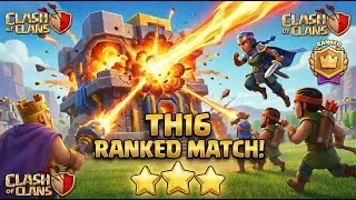 Town Hall 16 Ranked Attacks | Hydra Totem | Clash of Clans