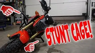 STUNTCAGE f&uuml;r die MSX125! | Dark Knight Street INSTALLATION!