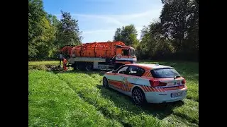 Saugwagen mit Wasser betanken