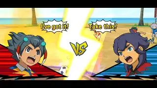 Inazuma Eleven Go Strikers 2013 Xtreme Inazuma Japan VS Fire Dragon (DolphinGameplay)