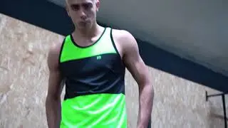 TS232 FIT MESH TANK TOP