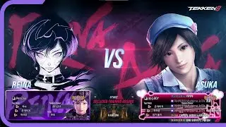 Tekken8 Season2 Reina VS youjin boy (Asuka) Ranked Matches