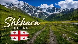 Shkhara -Gruzja [hiking] Shkhara Glacier - Georgia