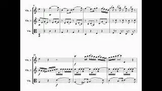 Mozart, W.A. - Church Sonata No. 13 K. 328, Arranged for Two Violins and Viola