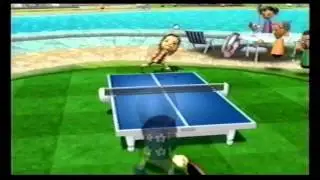 Wii Sports Resort Table Tennis vs. Tomoko @ Level 2500 [ 11-0 ]