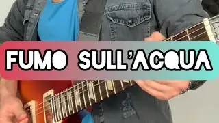 FUMO SULL&rsquo; ACQUA - BAT&Igrave;AS (Smoke on the water - Deep Purple) ITA cover