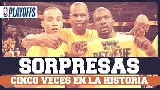 MAYORES SORPRESAS DE LA HISTORIA DE LOS PLAYOFFS NBA