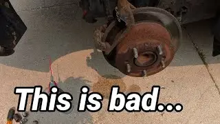 The Brakes on My $1,000 Hyundai Elantra Are COMPLETELY Rusted Out