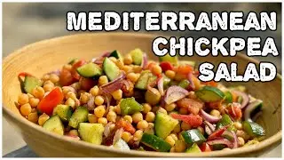 Mediterranean Chickpea Salad | Vegan & Vegetarian Meals Ideas