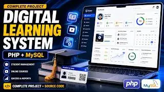 Learning Management System (LMS) using PHP and MySQL | Full-Stack Project with Source Code