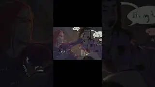 Polytrix! KPop Demon Hunters Comic Dub #kpop #kpopdemonhunters #shorts