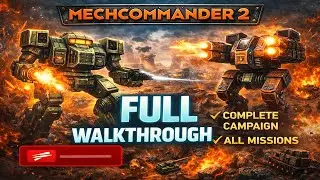 MechCommander 2 PC Full Walkthrough | Complete Campaign | No Commentary
