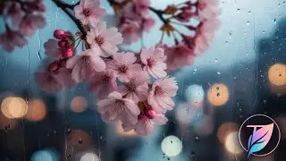 Rain sounds sleep relaxation background video 4k