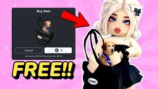 👜 FREE Cute Dog Puffy Tote Bag in Roblox! 🐶✨