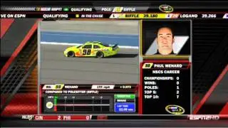 [HD] Paul Menard - Fontana Qualifying Lap 10/08/2010
