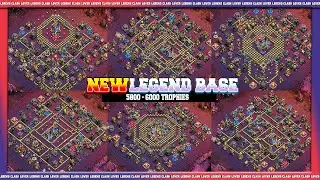 TH18 LEGEND PUSH BASE - Stay At 6000+ Trophies! TOP ANTI-3 STAR TH18 WAR BASE WITH COPY LINK