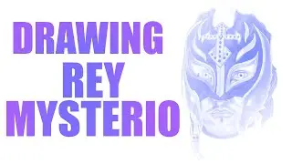 Drawing Rey Mysterio