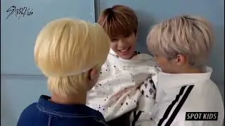 Felix and Han tickling Seungmin