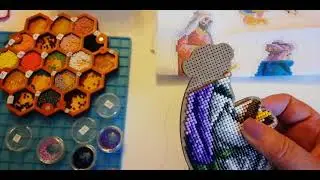 Stick mit mir #6 - Perlensticken Krippenfigur