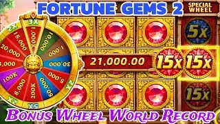 Fortune Gems 2 : BONUS WHEEL World Record. 