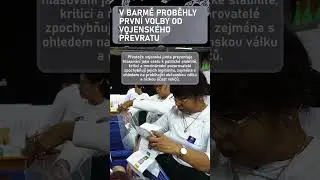 V Barmě proběhly prvn&iacute; volby od vojensk&eacute;ho převratu