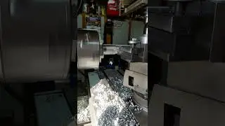 Cleaning Up Cast Stock #machining #lathe #lathemachine
