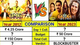 OMG vs OMG 2 MOVIE LIFETIME WORLD WIDE TOTAL BOX OFFICE COLLECTION COMPARISON।।