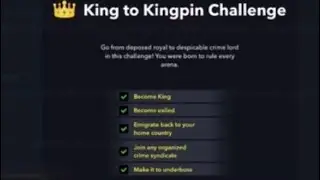 I completed the Bitlife King to Kingpin challenge! Step by step guide .