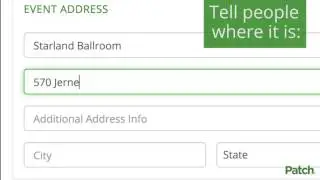 How to Upload a Patch Event to a Local Calendar