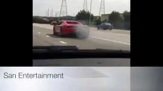 Ferrari 458 Italia Blows Up