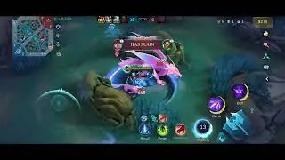 20 kill + MINIAC !! SOLO !! Helcurt ice scythe skin review!! Mobile legend neo gameplay 