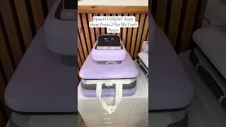 Новый термопресс HTVRONT Auto Heat Press 2 для моей мастерской. #термопресс #рукоделие #сублимаци...